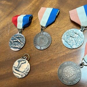 Six 1960’s Swimming Medals